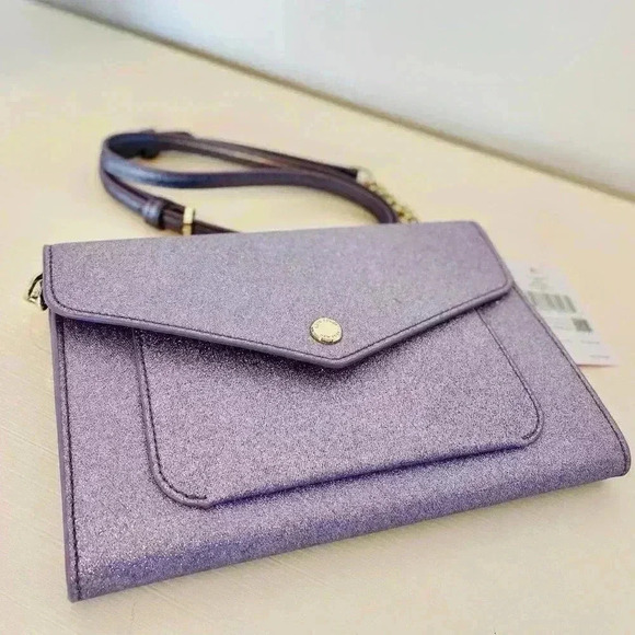 kate spade Handbags - Kate Spade Tinsel Glitter Flap Crossbody